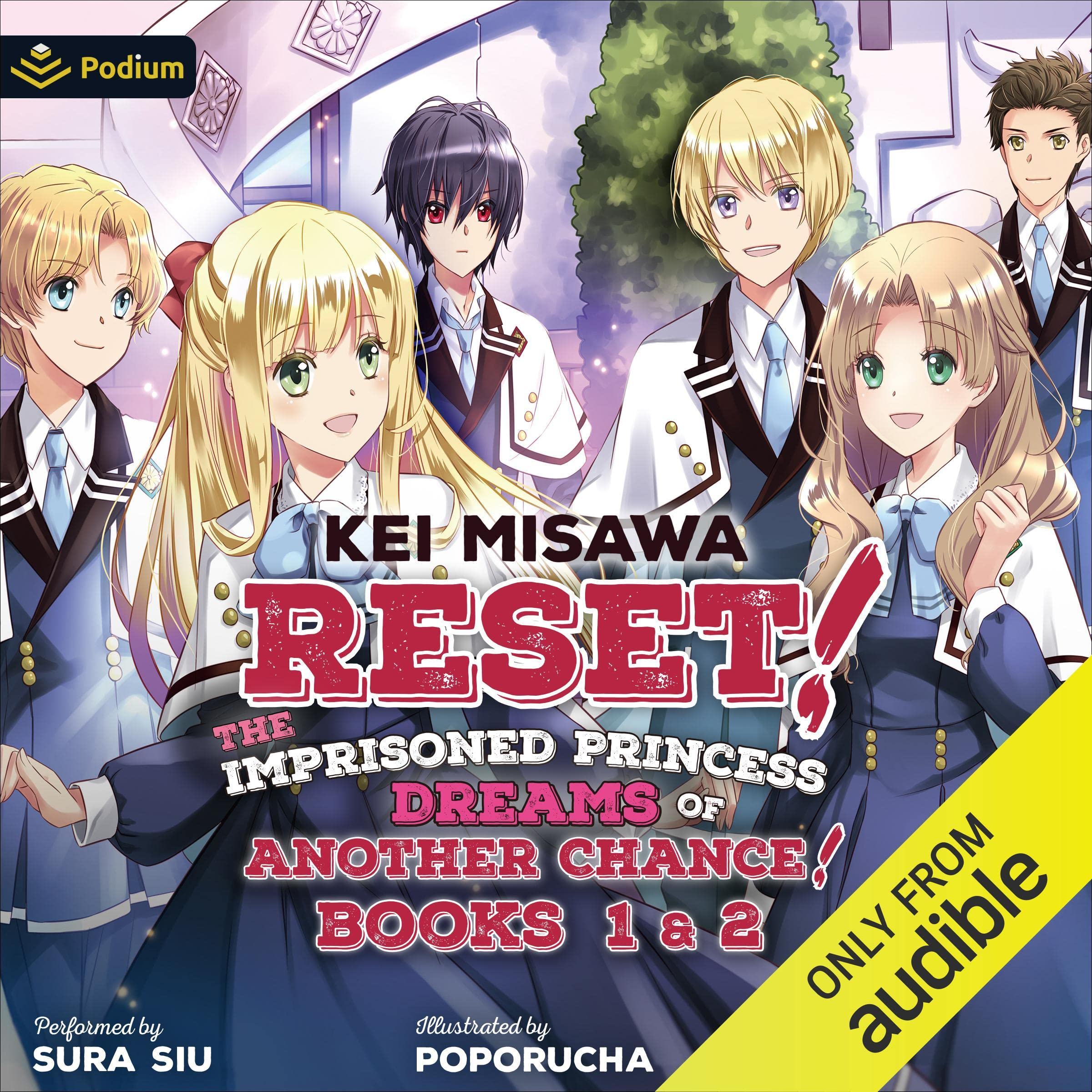 Cover art for Reset! The Imprisoned Princess Dreams of Another Chance! Volumes 1-2