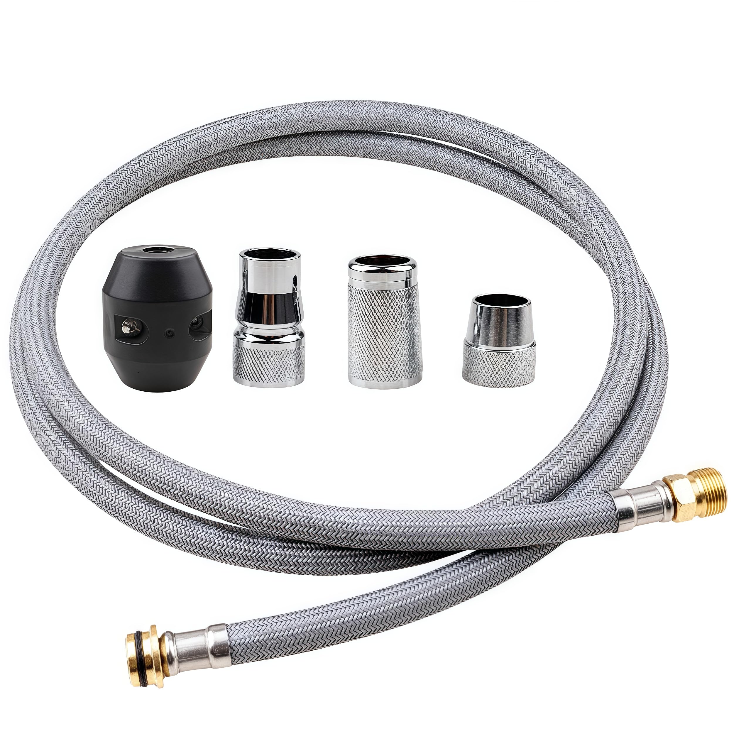 Kitchen Faucet Hose Replacement Parts for Grohe 48293000 Flexible Pull-Out Faucet Sprayer, Compatible with Grohe Pull-Down Sprayer, Faucet Hose