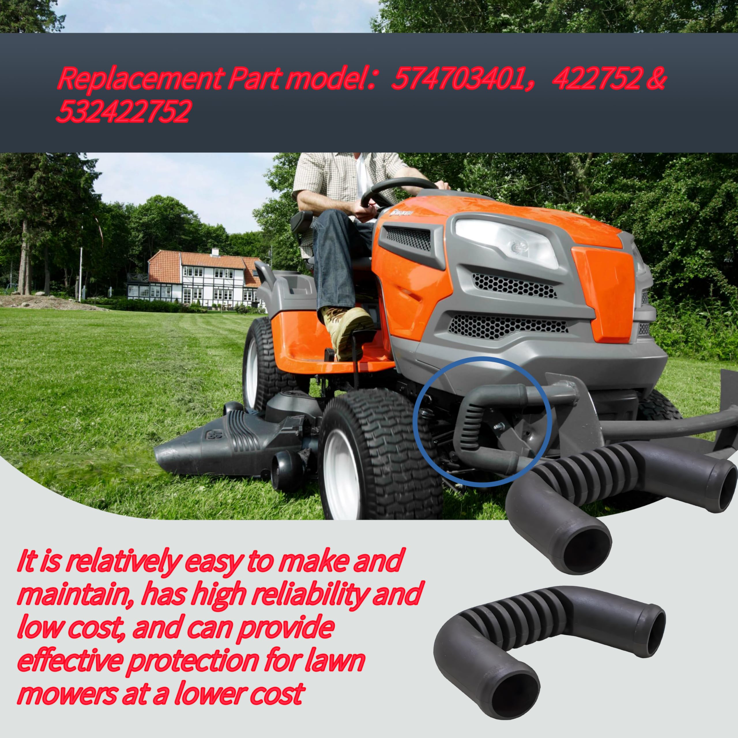 Nuovo OEM Husqvarna 574703401 Tappo Finale Per Parafango 532422752 - Foto 10