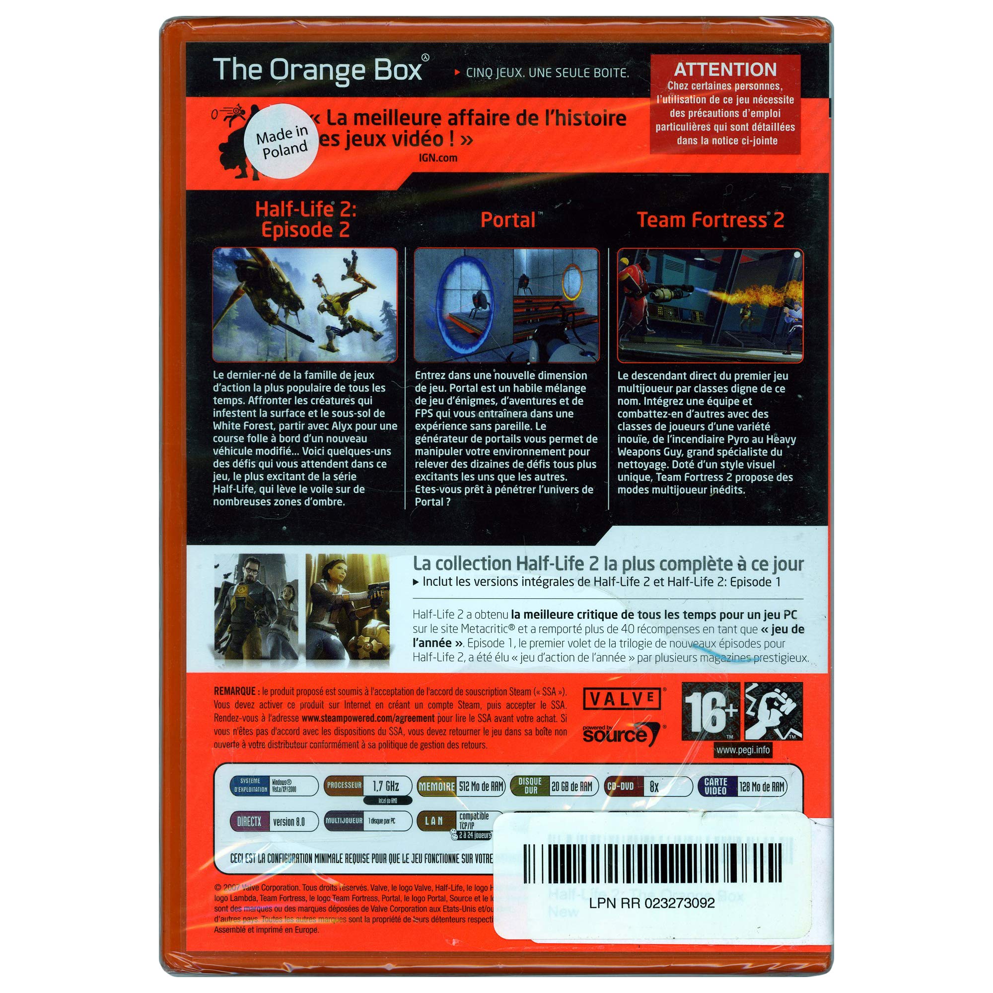 Image secondaire de Half-Life 2: The Orange Box