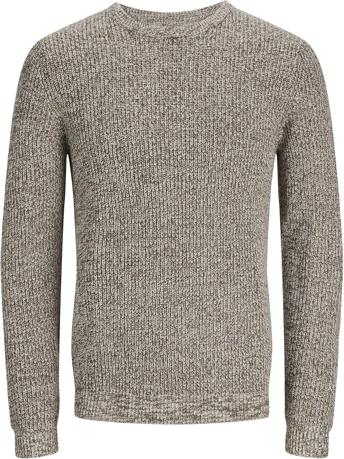 JACK & JONES Herren Strickpullover - Klassischer Crew Neck Sweater Aus Baumwolle