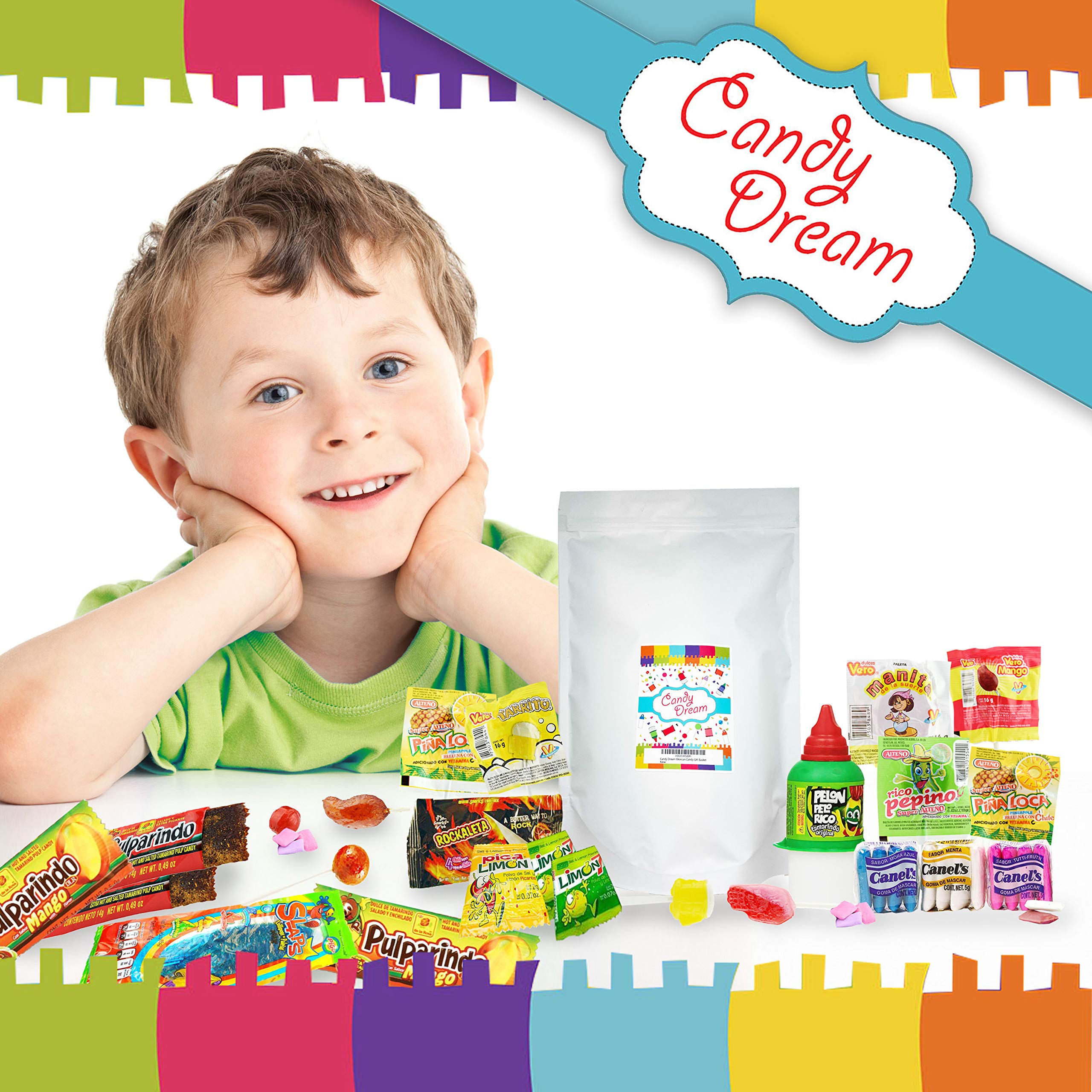 Buy Candy Dream Mexican Candy Assortment Box Wide Variety of Dulces