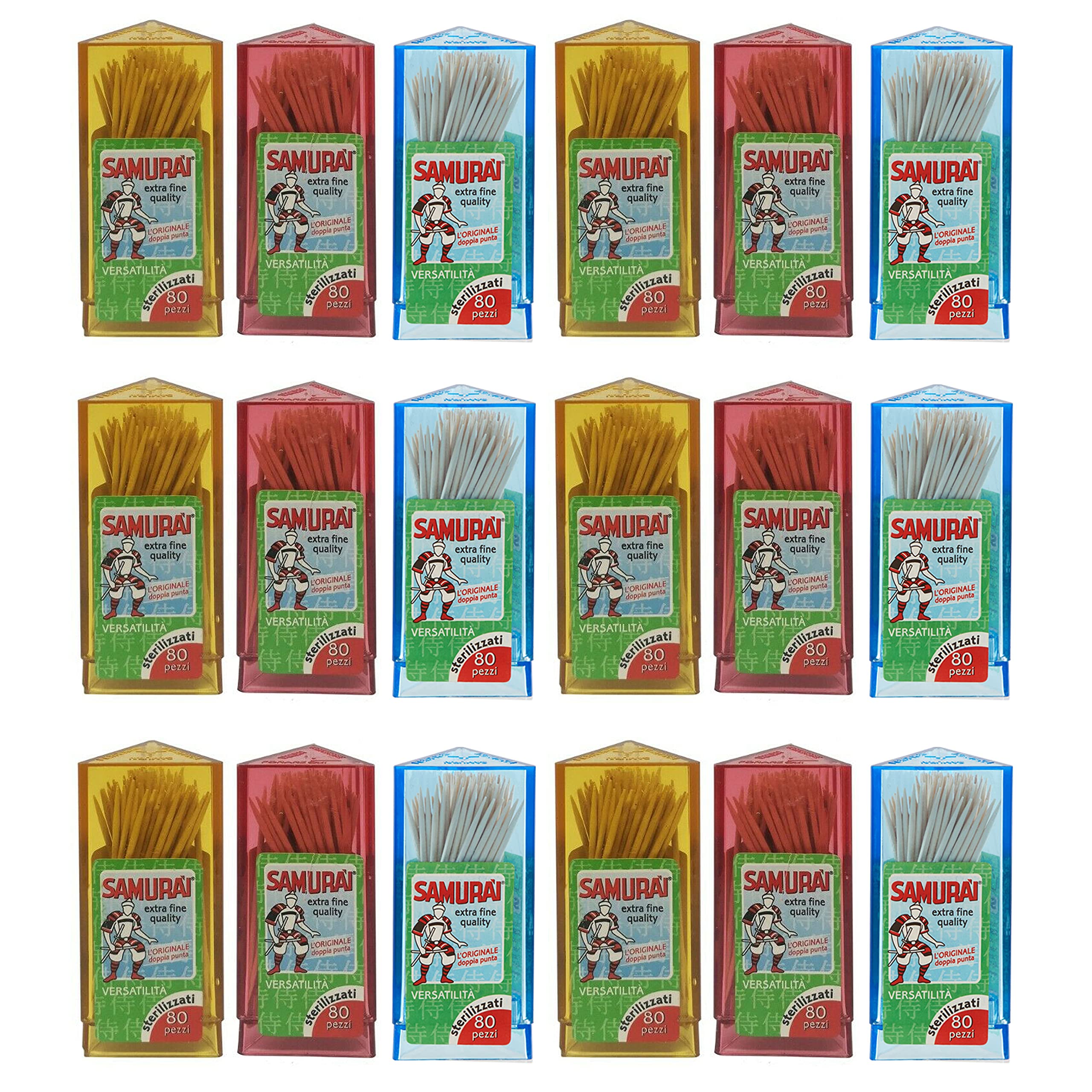 Stuzzicadenti Crown Chef In Betulla – 5000 Pezzi Con Doppia Punta, Igienici E Incartati Singolarmente, Pratico Dispenser Incluso - 2