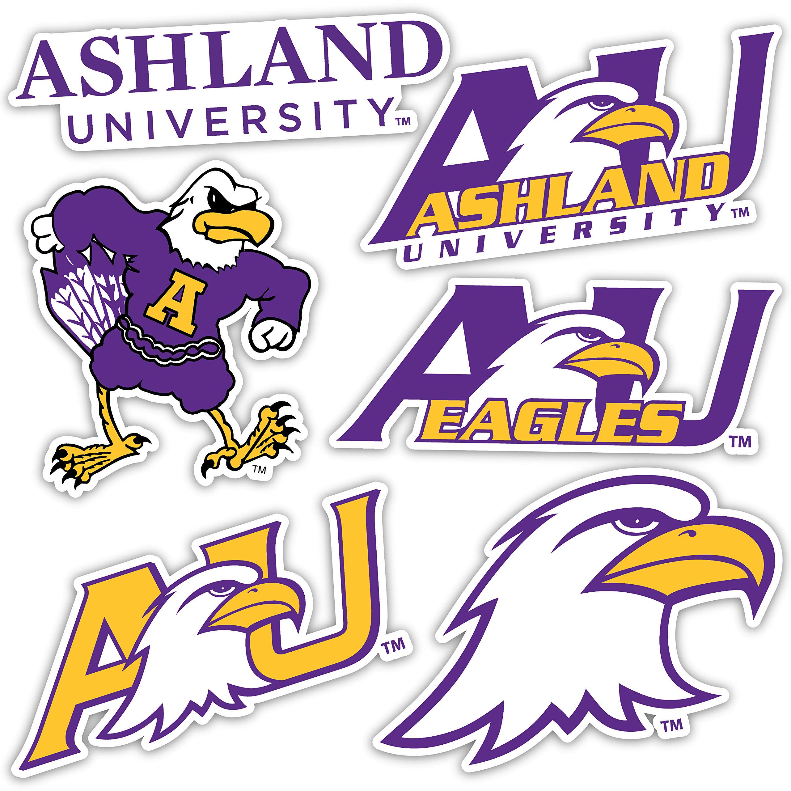 Ashland University Full Sheet Sticker Vinyl Decal Laptop Water Bottle Car Scrapbook (Full Sheet)