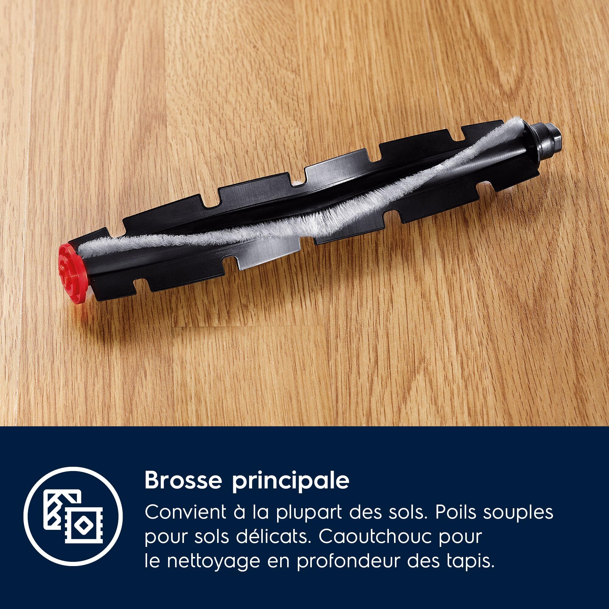 Electrolux ERK2, Kit d’Accessoires Performance pour Aspirateur Robot Pure i9, Ensemble Complet avec 3 Brossettes PowerBrush, 3 Filtres XXL Lavables et 1 Brosse Principale, Nettoyage Précis et Durable
