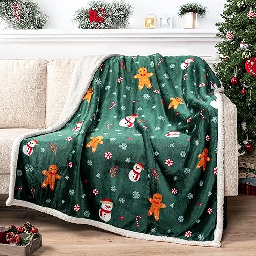 Miniatura 2 de PAVILIA Melange Manta de sherpa tamaño individual, suave, esponjosa, de vellón cálida y mullida, de microfibra para sofá y sillón, afelpada, lujosa