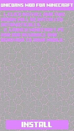 Unicorns Mod for Minecraft PE - The best mod for Minecraft PE which adds a few types of mythological