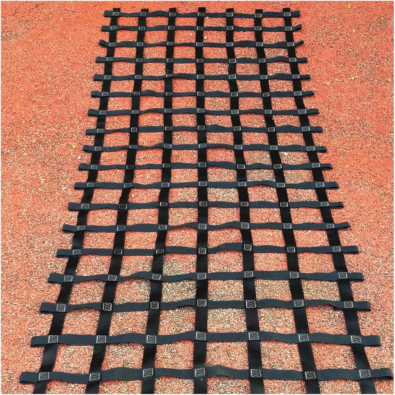 Splenlife Red de Escalada,Slackline NiñOs Barrera Seguridad Corralito Columpios Parque Infantil Exterior Escalera Cuerda Jardin Juguete Hamaca Entrenamiento Escalada,Juegos Exterior Regalo,Negro