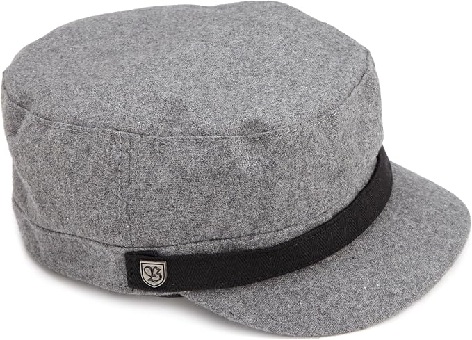 hommes Busker Hat En Laine Gris 
