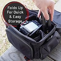 Vista 7 de GENS Agarre estabilizador de cámara de mano, mango universal en forma de U, funciona con cámaras réflex digitales, sin espejo y de video con inserto