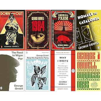 George Orwell's Essential Collection 1984, Animal Farm, Why I Write & More in a Handy Pocket Format 8-Book Set
