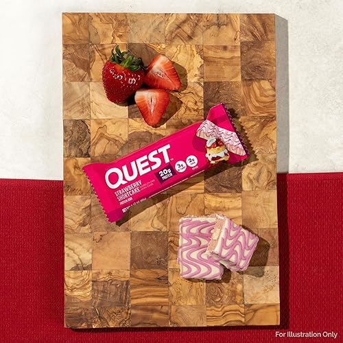 Vista 94 de Quest Nutrition - Alto contenido en proteínas, bajo en carbohidratos, sin gluten, apto para ceto, 12