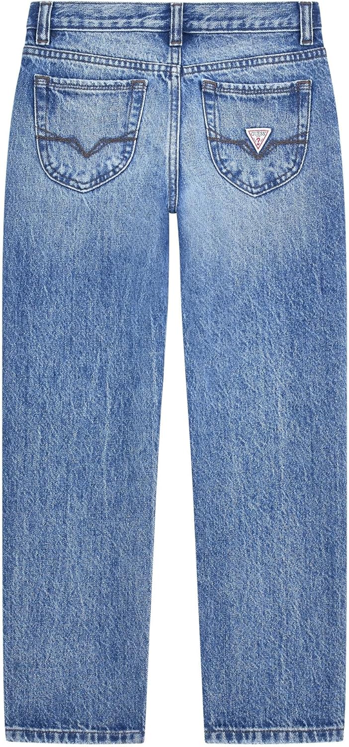 GUESS Boys Big Boy Denim Straight Fit Jeans