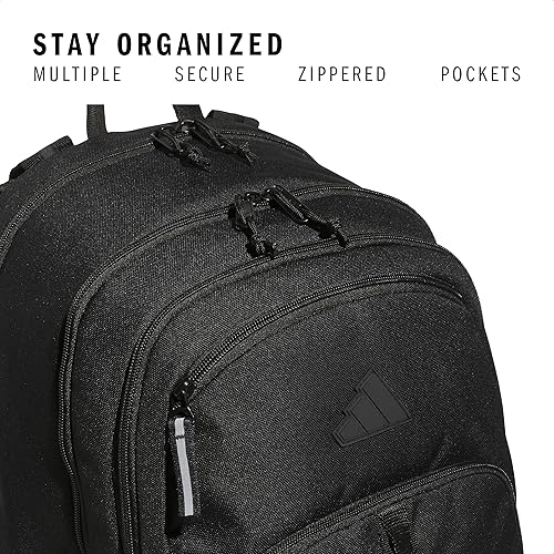 Miniatura 3 de adidas Mochila Prime para trabajo, bolsa de viaje para mujeres y hombres con compartimento acolchado para portátil