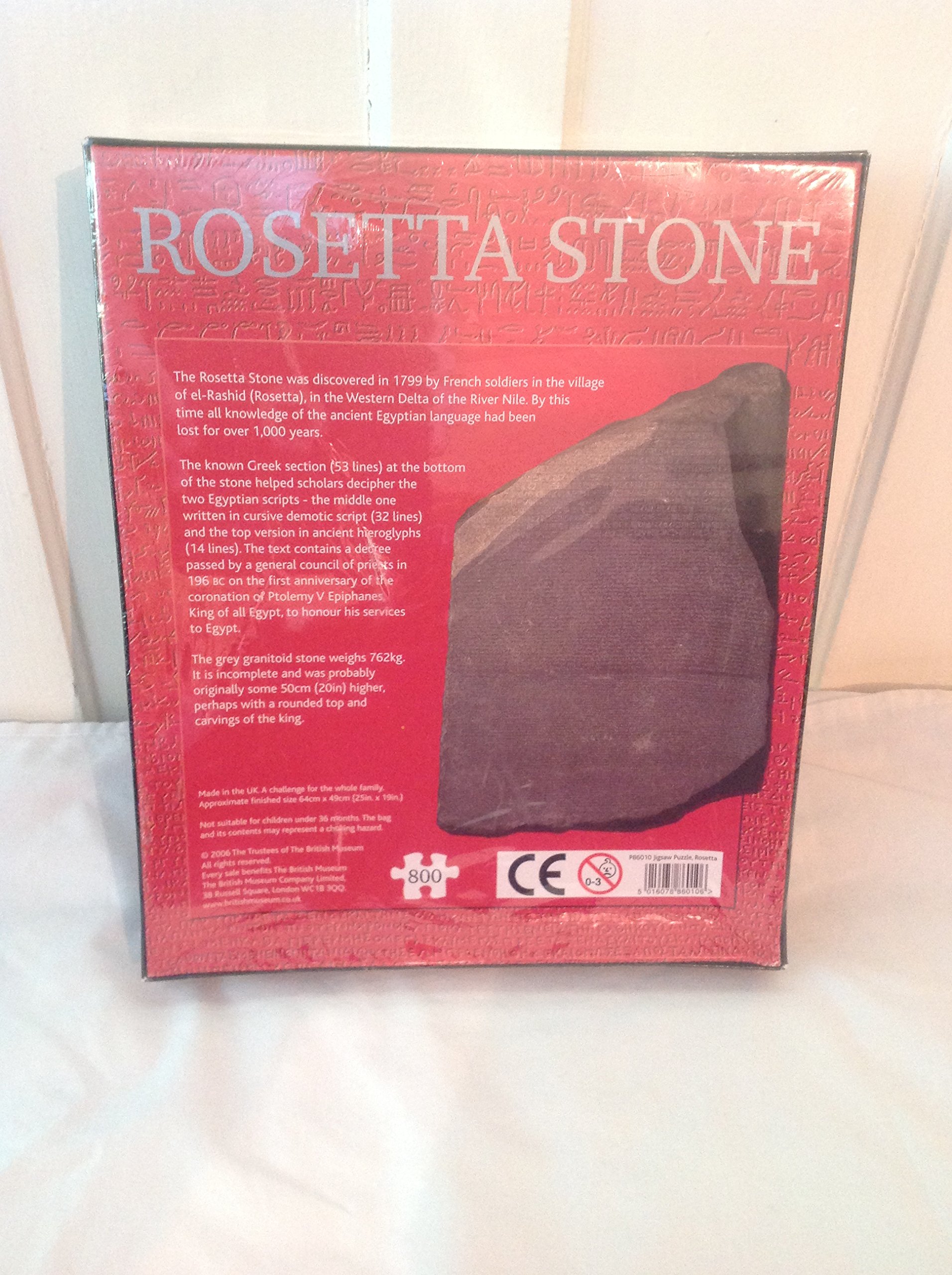 Rosetta Stone 800pc. Jigsaw Puzzle : Amazon.com.au: Toys & Games