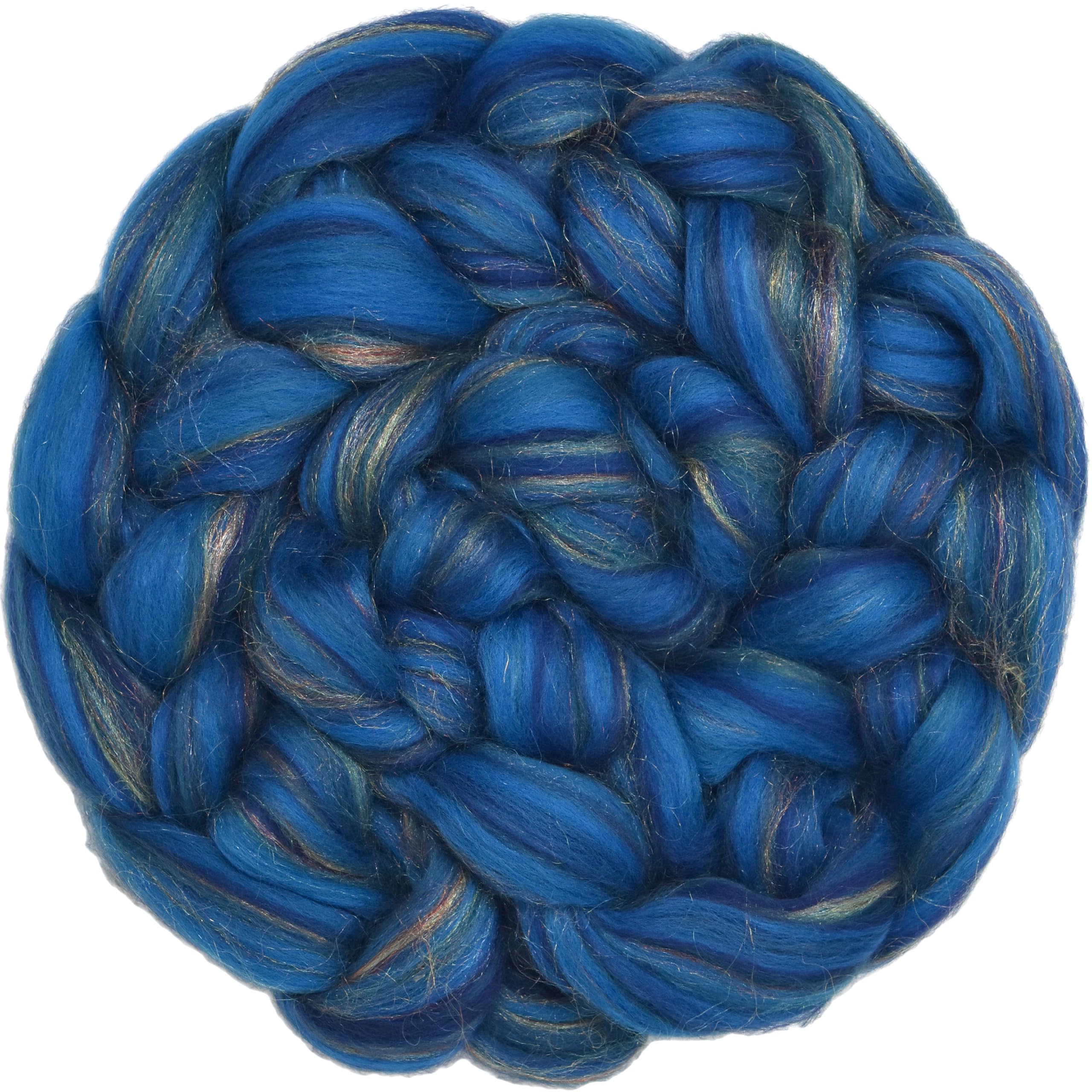 Combed Top Roving. Exotic Designer Blend, Phasian