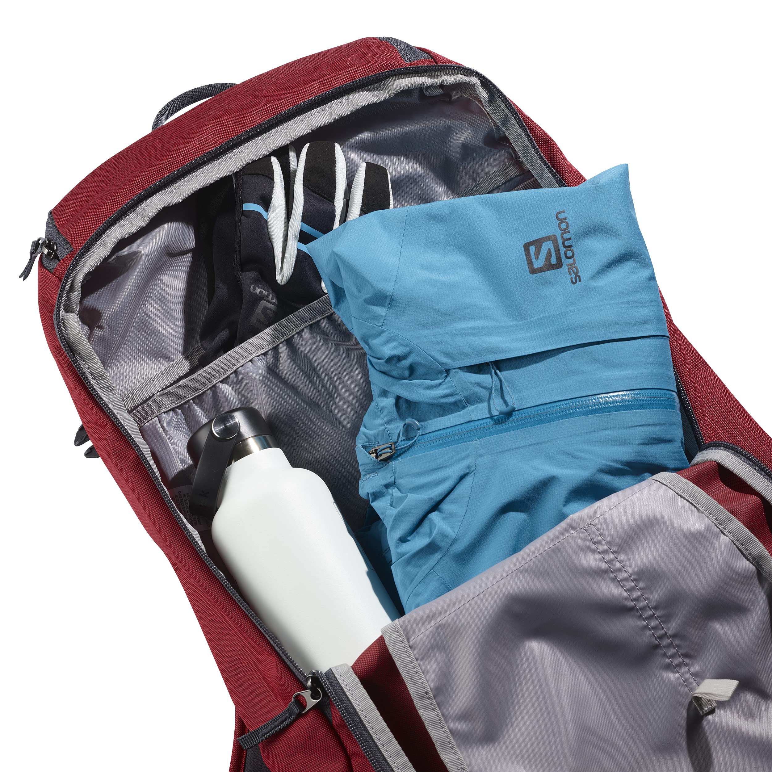 Salomon Side 25 Unisex Ski Snowboard Rucksack für Stiefel und Handschuhe Mountain bike MTB 25L
