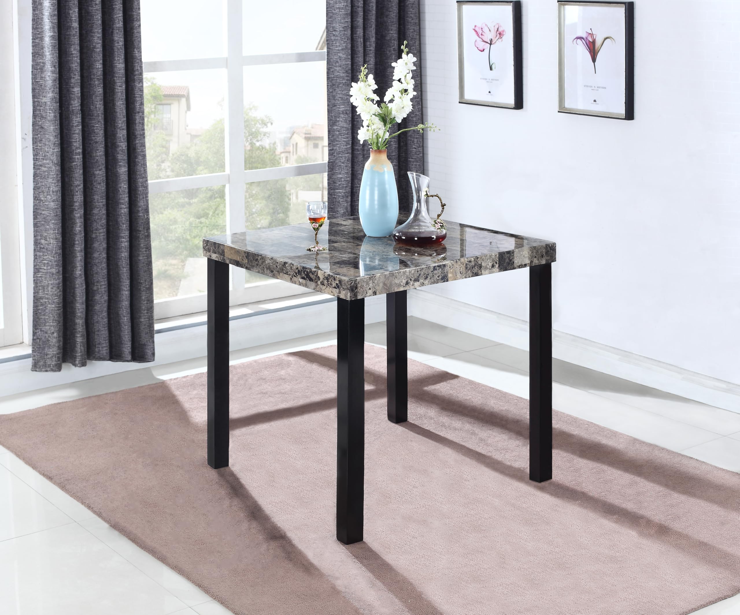 【送料無料】Marble Counter Table Amazon.com - Britney 36