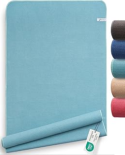 Fit-Flip Yoga Towel Non-Slip with Nubs – Hygienic Pad for Yoga Mat – Yoga Towel Quick-Drying Microfibre for Sports Mat and…