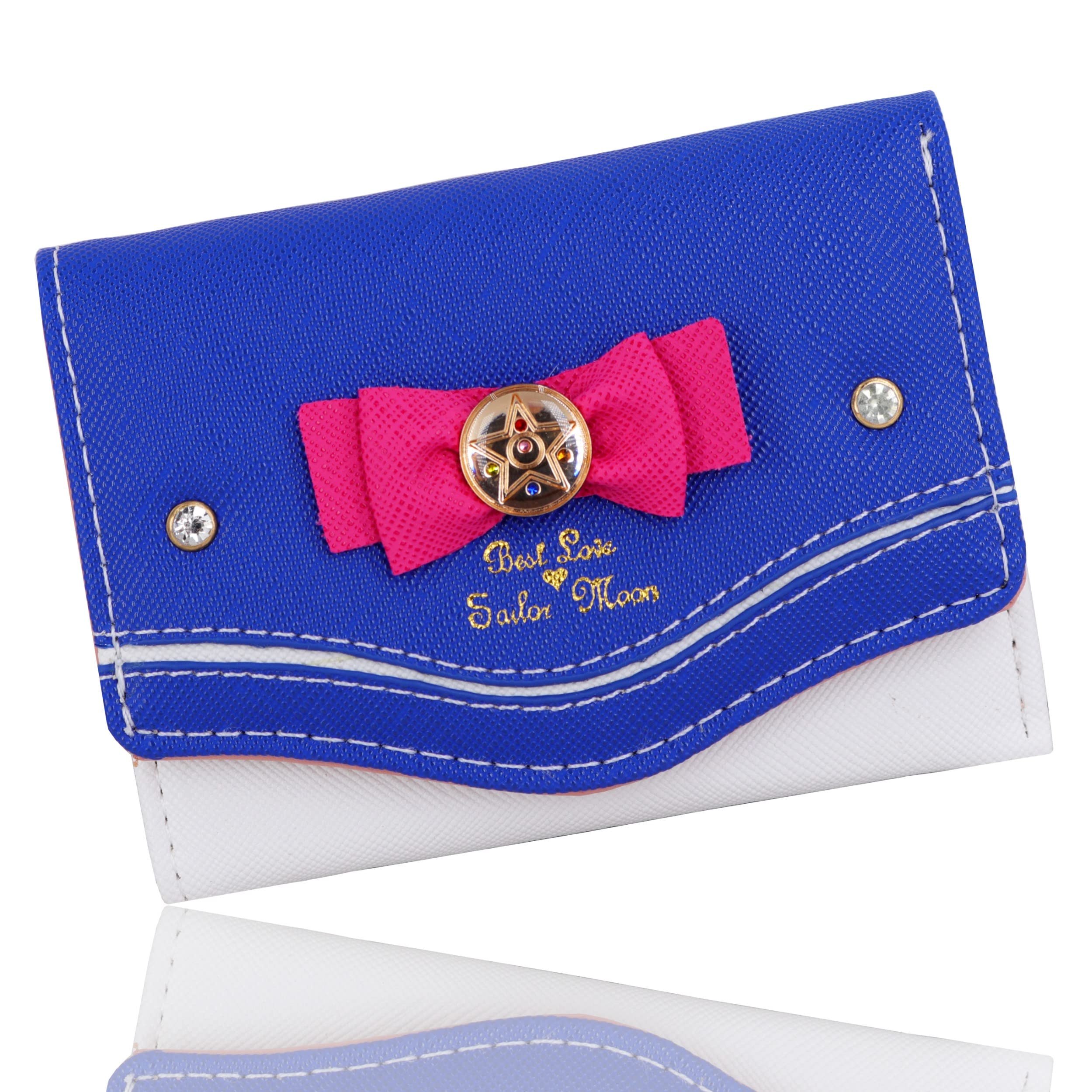 Roffatide Anime Sailor Moon Tri Fold Wallets For Girls Women