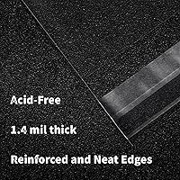 Vista 6 de 200 bolsas de celofán transparentes con autocierre adhesivo de 0.001 pulgadas, de plástico OPP para galletas horneadas y útiles para fiestas como