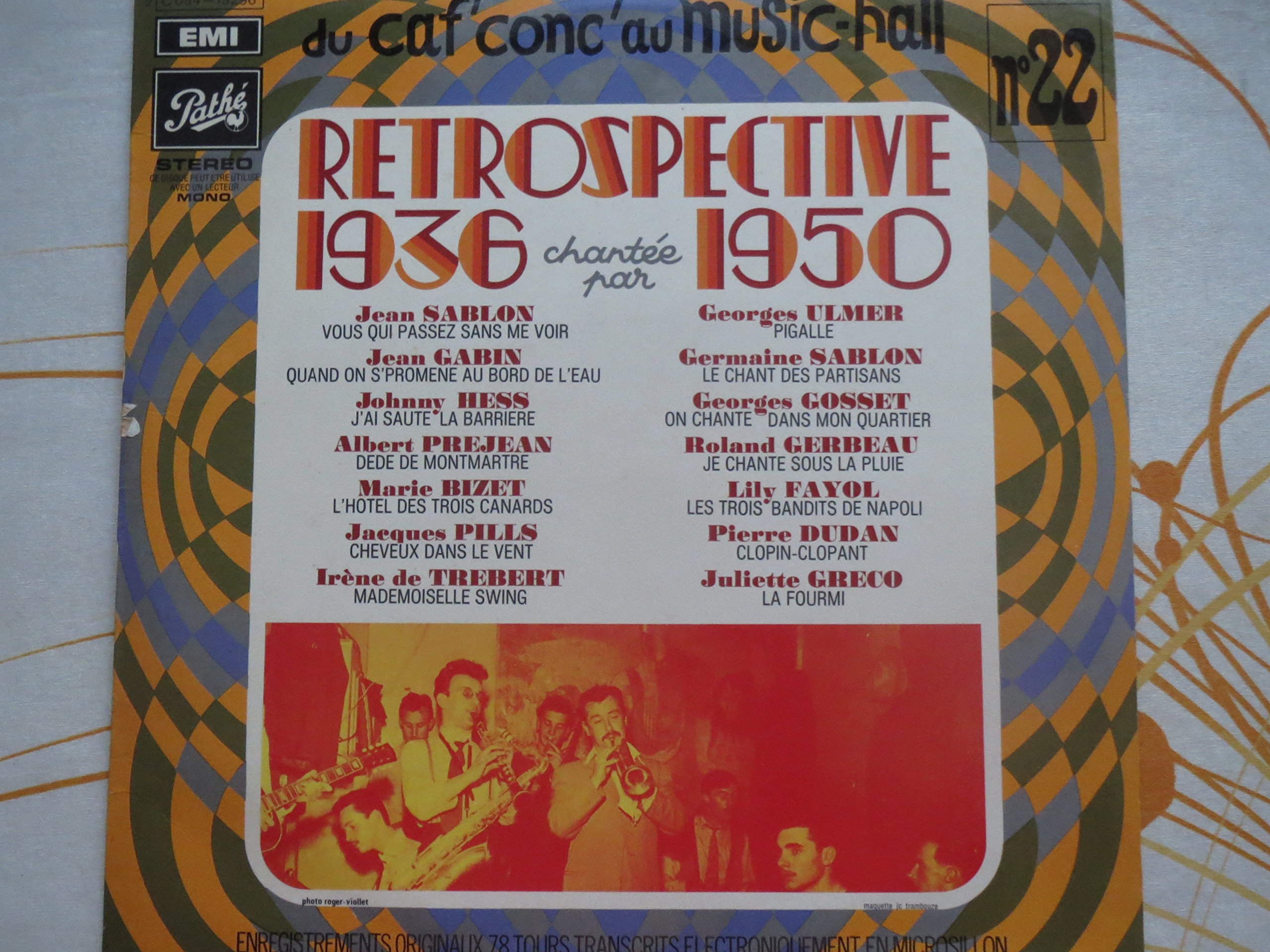 du caf' conc' au music-hall n°19 : noël chanté par ... (33 tours)