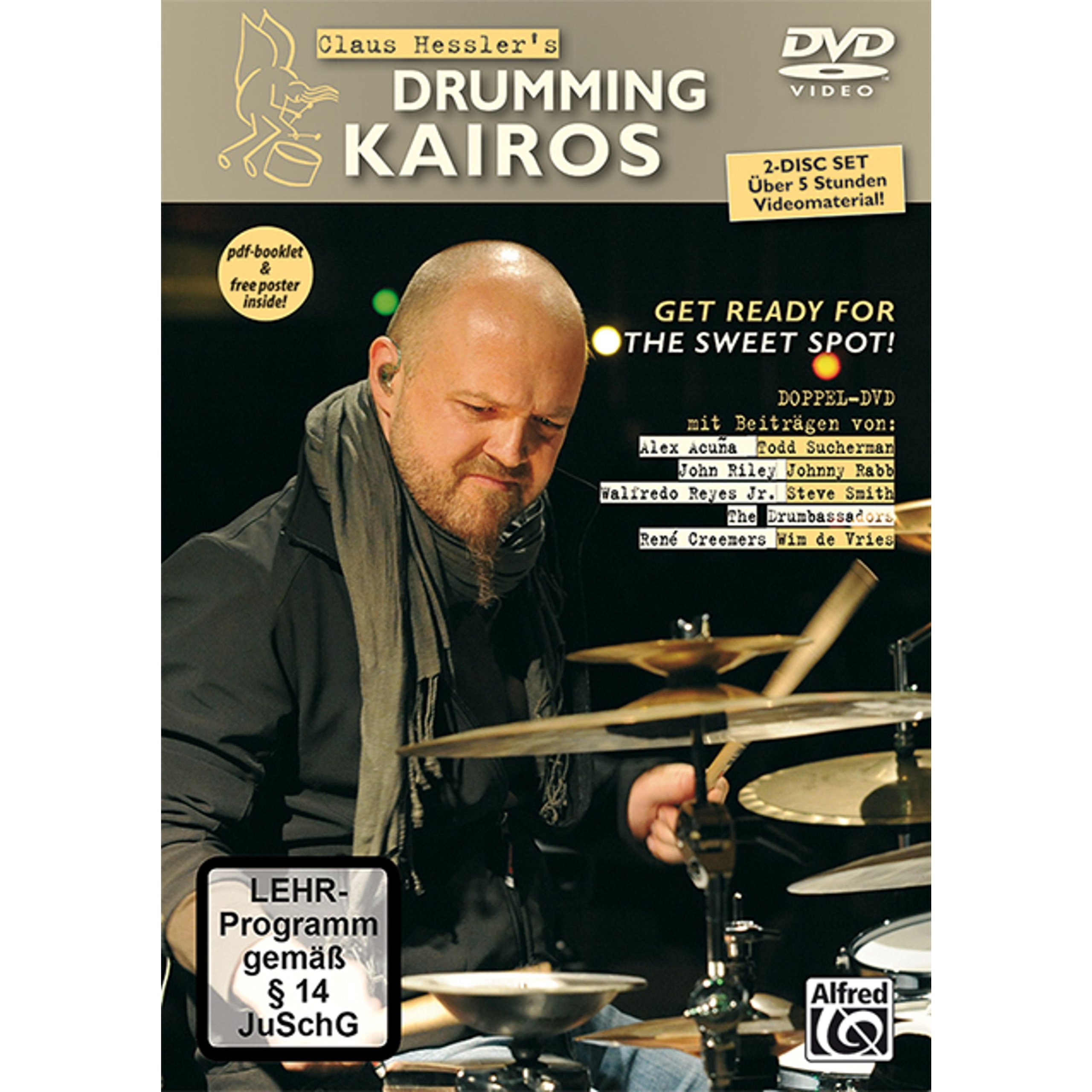 Drumming Kairos par Claus Hessler un ouvrage de référence pour maîtriser le rythme à la batterie