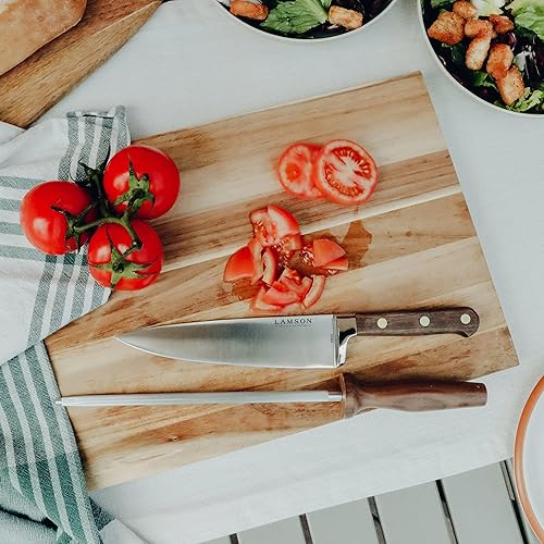 Miniatura 7 de Lamson WALNUT Forged 8 Cuchillo de cocinero