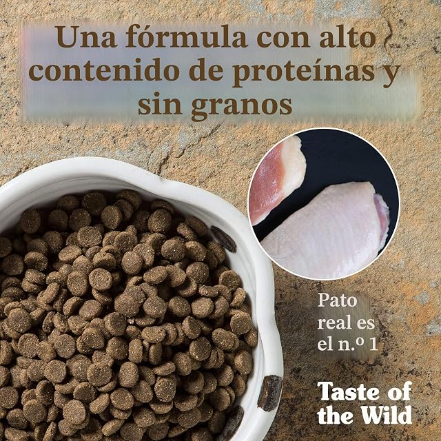 Foto 2 de 5 de Taste Of The Wild pienso para perros con Pato asado 2 kg Wetlands