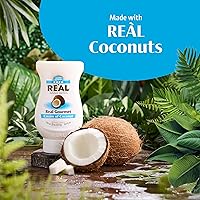 Vista 2 de Crema de coco Coco Reàl, 16.9 fl onzas, botella para apretar, en caja individual