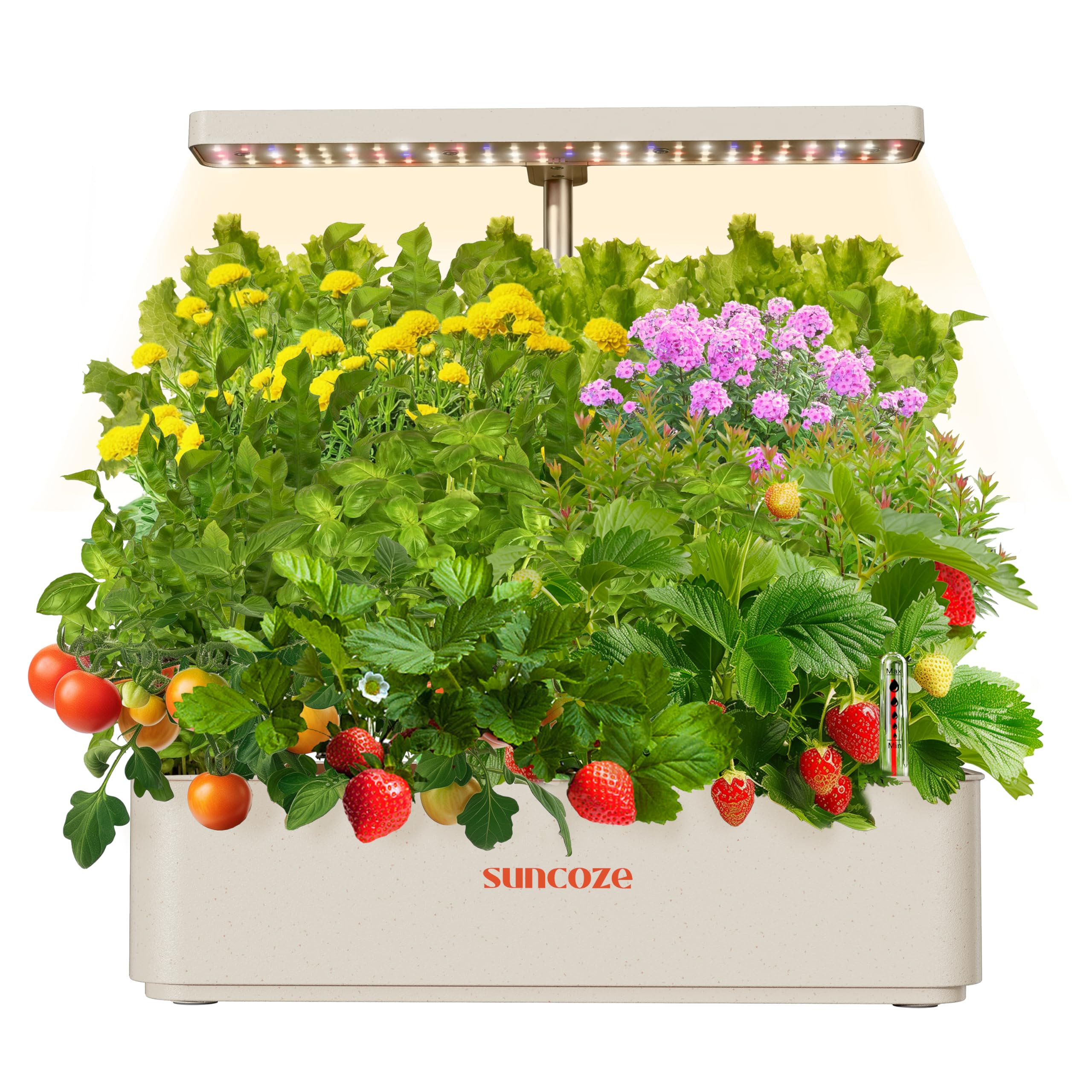 SUNCOZE Hydroponics Growing System Kit 12 Pods