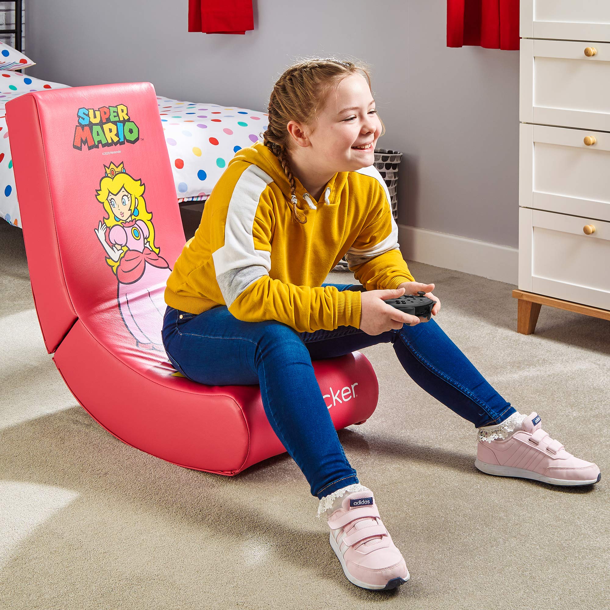 Fauteuil à Bascule Nintendo Video Rocker Princ. Peach
