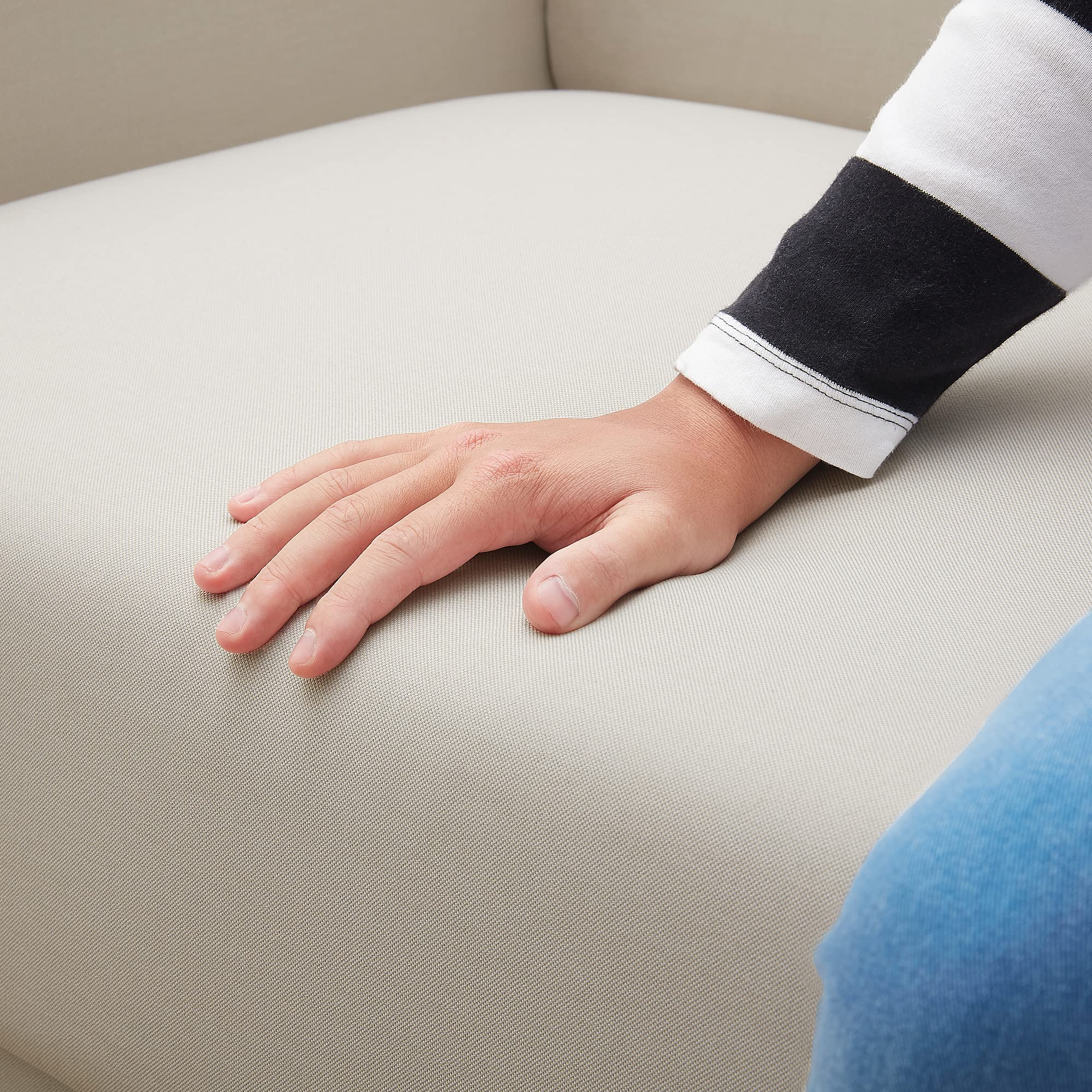 Amazon｜IKEA LINANÄS 3人掛けソファ 長椅子 Vissle ベージュ｜ソファ