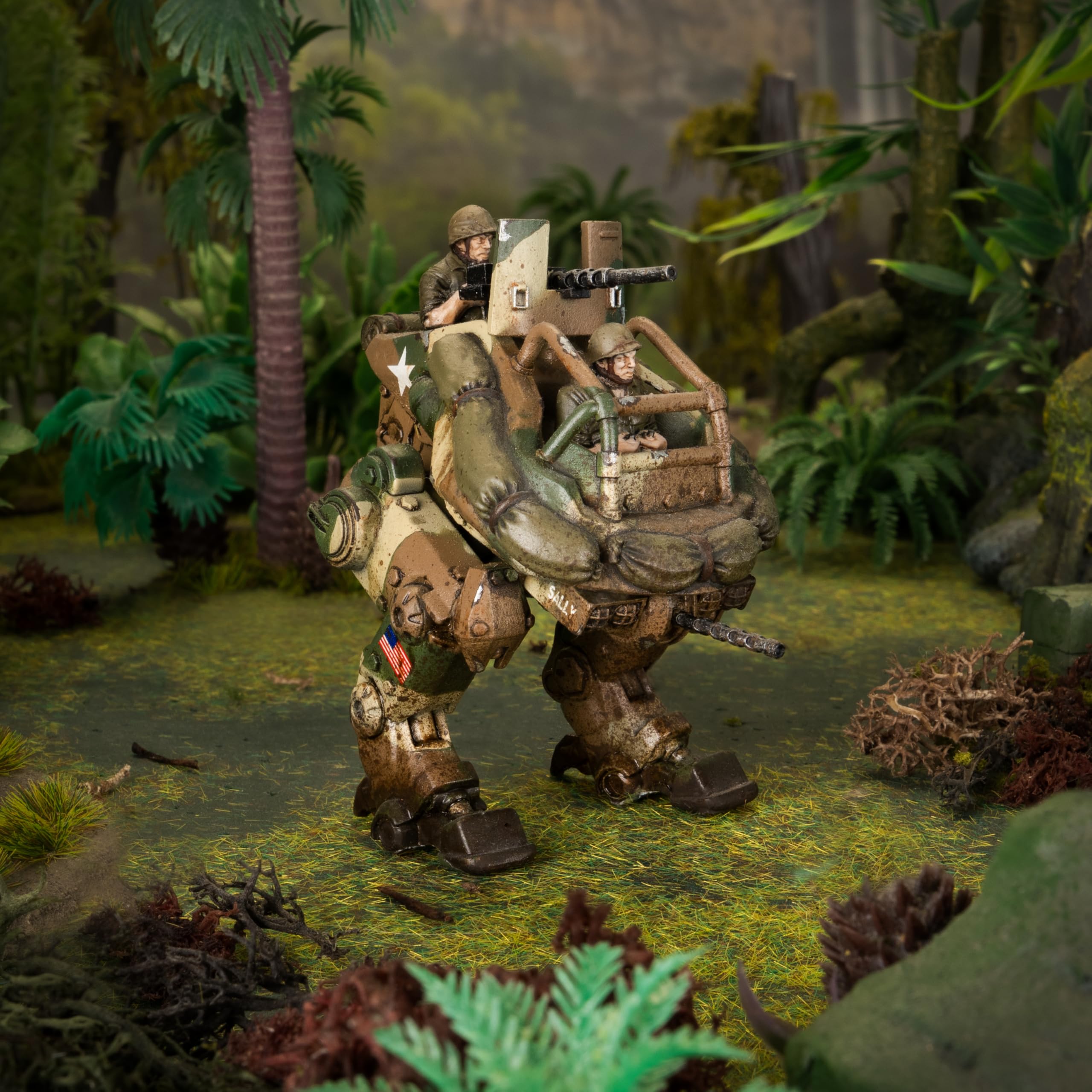 Warlord Games M3A2 Pondskater Scout Walker - United States Miniature for Konflikt 47 Highly Detailed 28mm Scale Miniature - Image 2