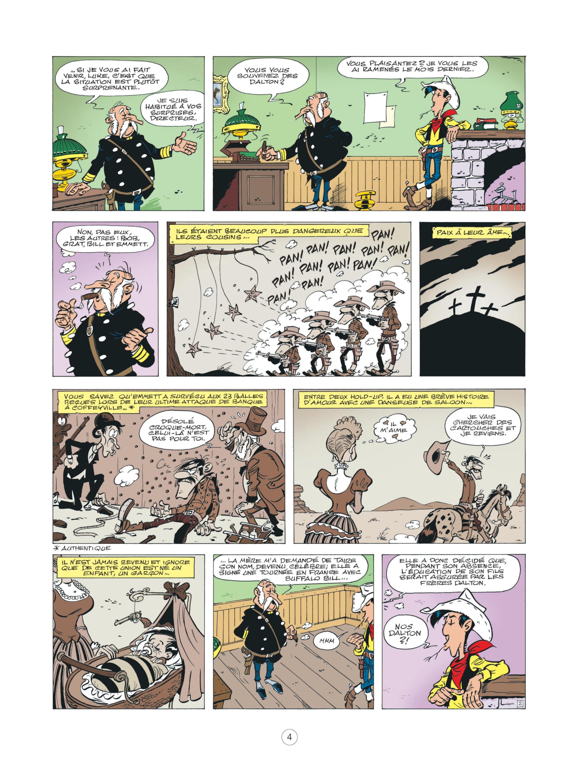 Les Aventures de Lucky Luke d'apr�s Morris - Tome 6 - Les Tontons Dalton Gerra Laurent; Pessis Jacques and Achd� - PT02