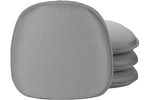 Klear Vu Gripper Non-Slip Mid Century Modern Dining Room Chairs