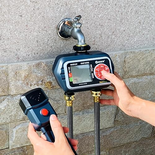 Vista 12 de Eden 25441 Temporizador de agua Bluetooth de 1 zona para riego inteligente - Control remoto a través de la aplicación, programación personalizable