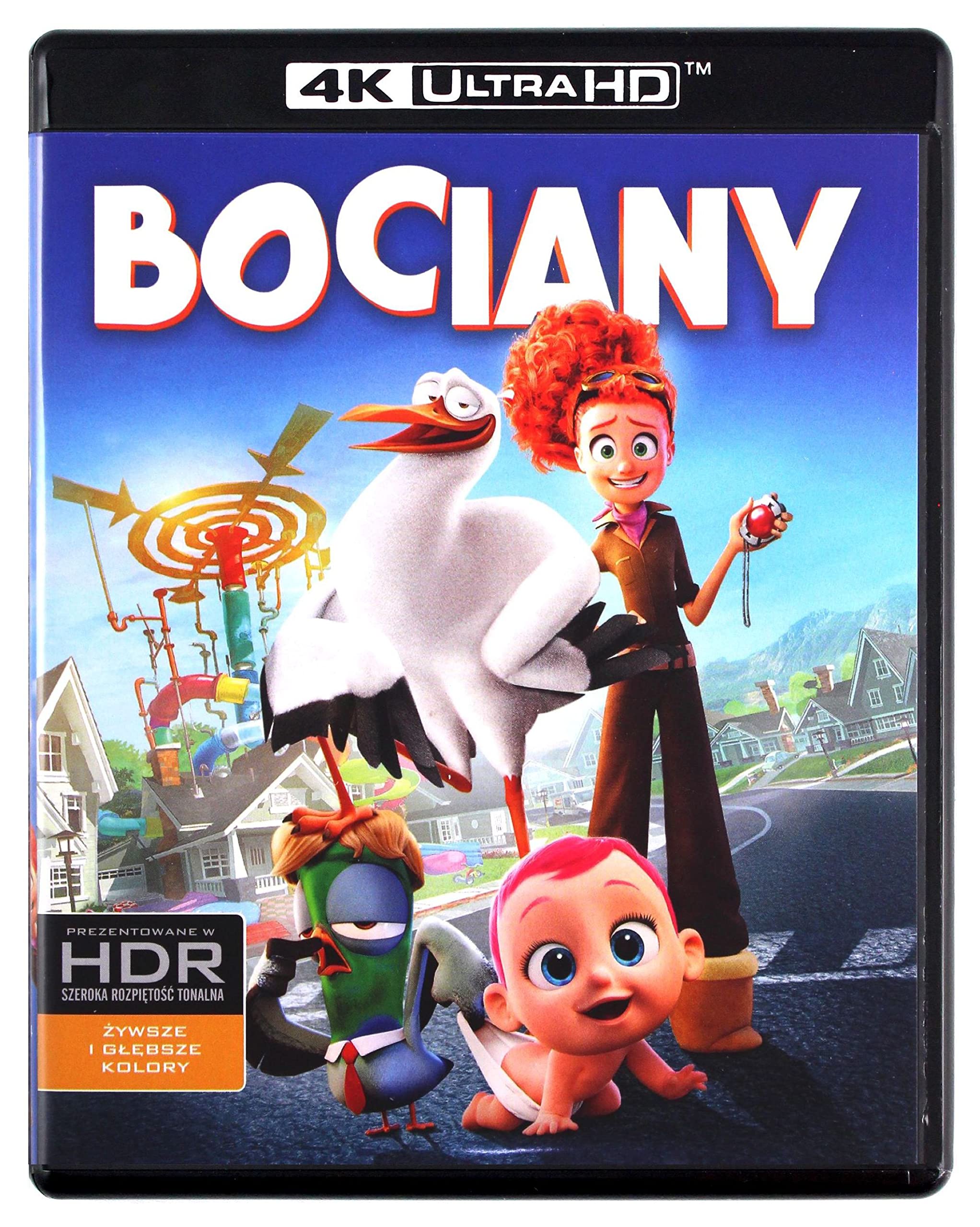 Storks [Blu-Ray] [Region B]: Amazon.co.uk: Andy Samberg, Kelsey Grammer ...