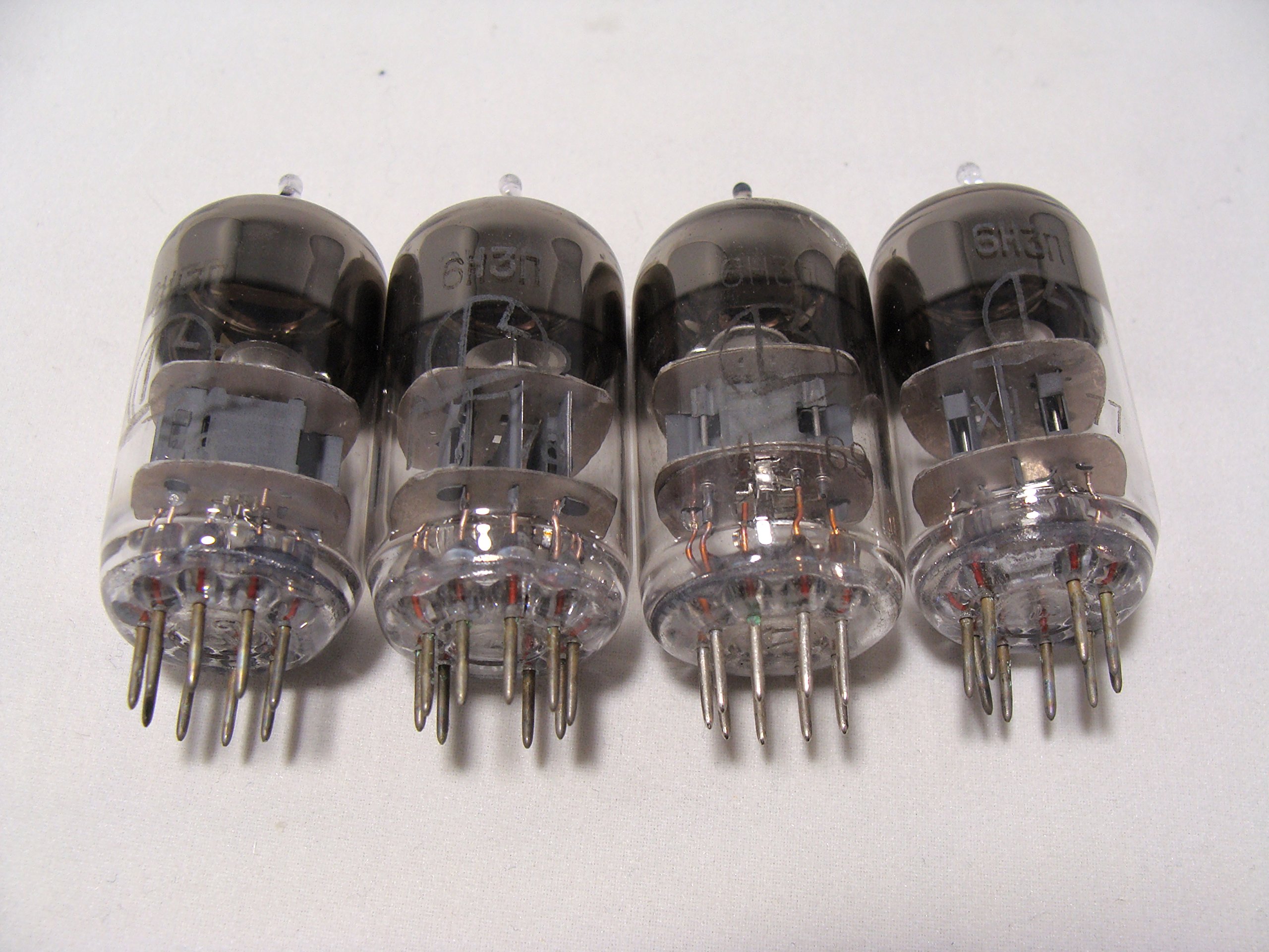 Amazon | ロシア製真空管 6N3P (2c51 6385 ecc42) REFLECTOR (4本
