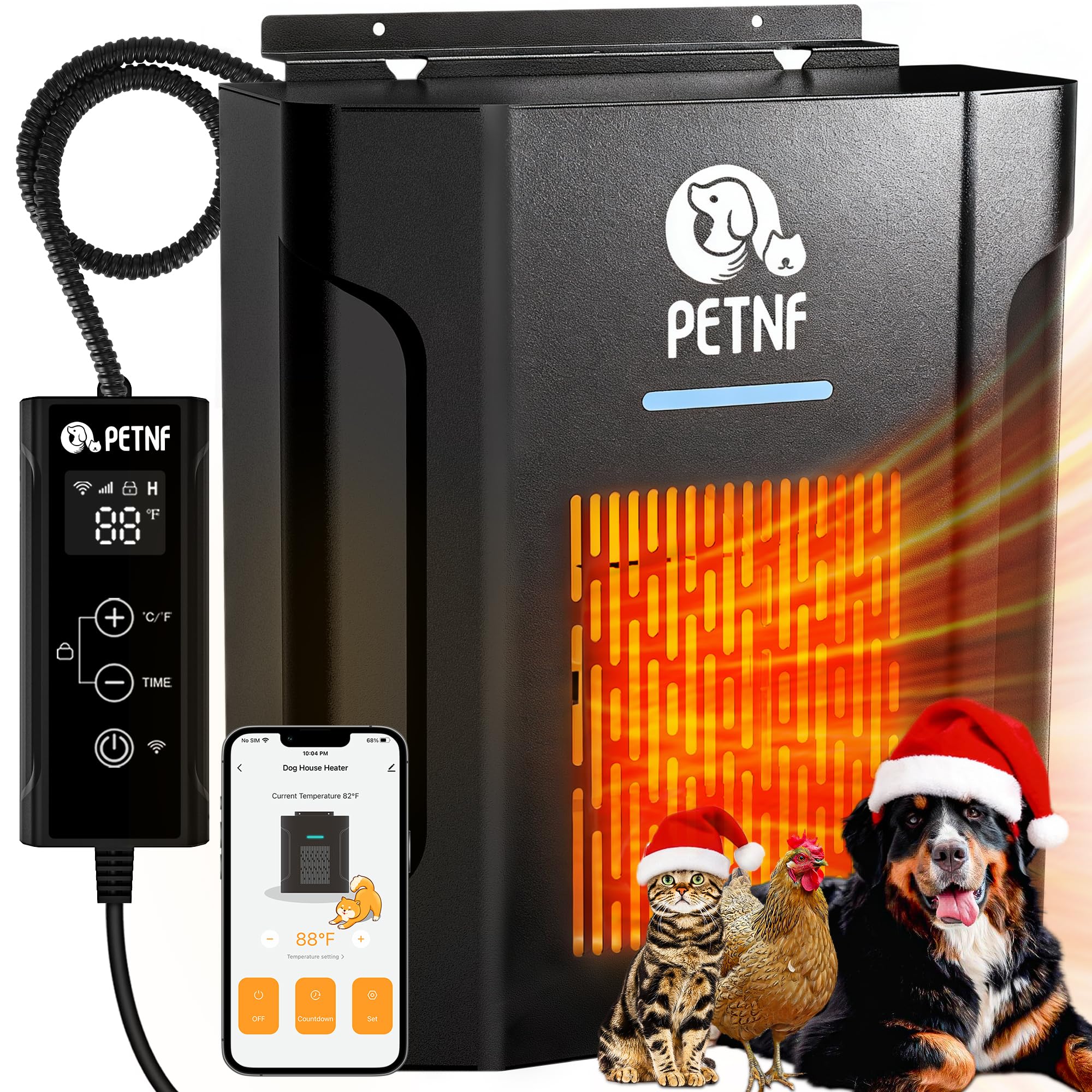 Amazon.com: Dog House Heater – 45℉ to 113℉ Thermostat Controlled