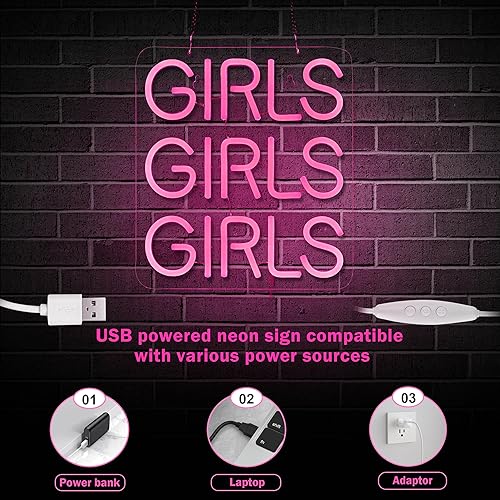 Miniatura 10 de Letrero de neón de vaquero de larga vida para decoración de pared, luz LED de neón regulable, alimentada por USB, para pub, tienda, fiesta de cueva