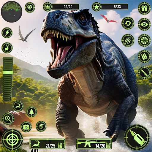 Carnivores Dino Hunt: Dino Shooting Games: Dinosaur Hunting Survival Game: Dinosaur Hunting Simulator