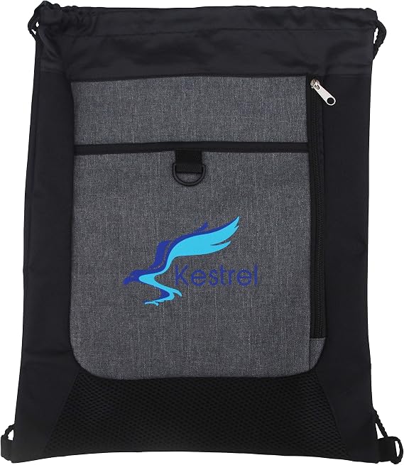 Kestrel Disc Golf Beginner Set with 3 Discs & Carry Bag