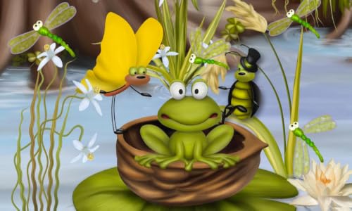 Frog And Bugs – vue 2