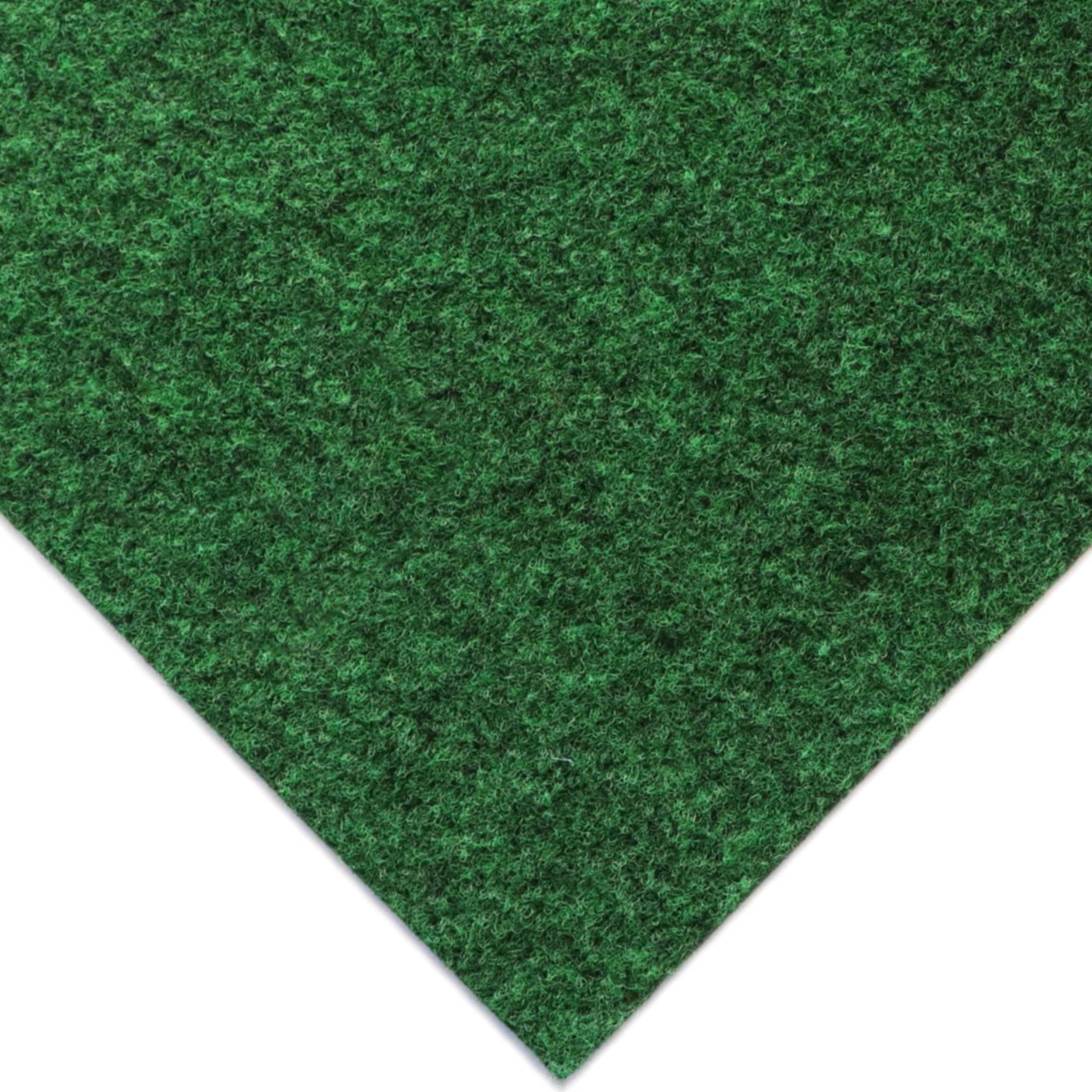 Primaflor Rasenteppich | Grün, 4,00m x 3,00m | Comfort | UV-stabil & schnelltrocknend | Mit Noppen | Kunstrasen-Teppich für Balkon, Terrasse & Poolbereich | Outdoor Bodenbelag | Balkonteppich
