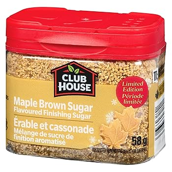 ●BROWN SUGA Club House Maple Brown Sugar Flavoured Finishing Sugar
