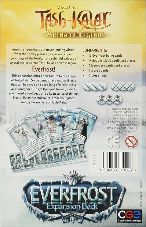 Czech Games Tash-Kalar: Arena of Legends - Everfrost Expansion Deck