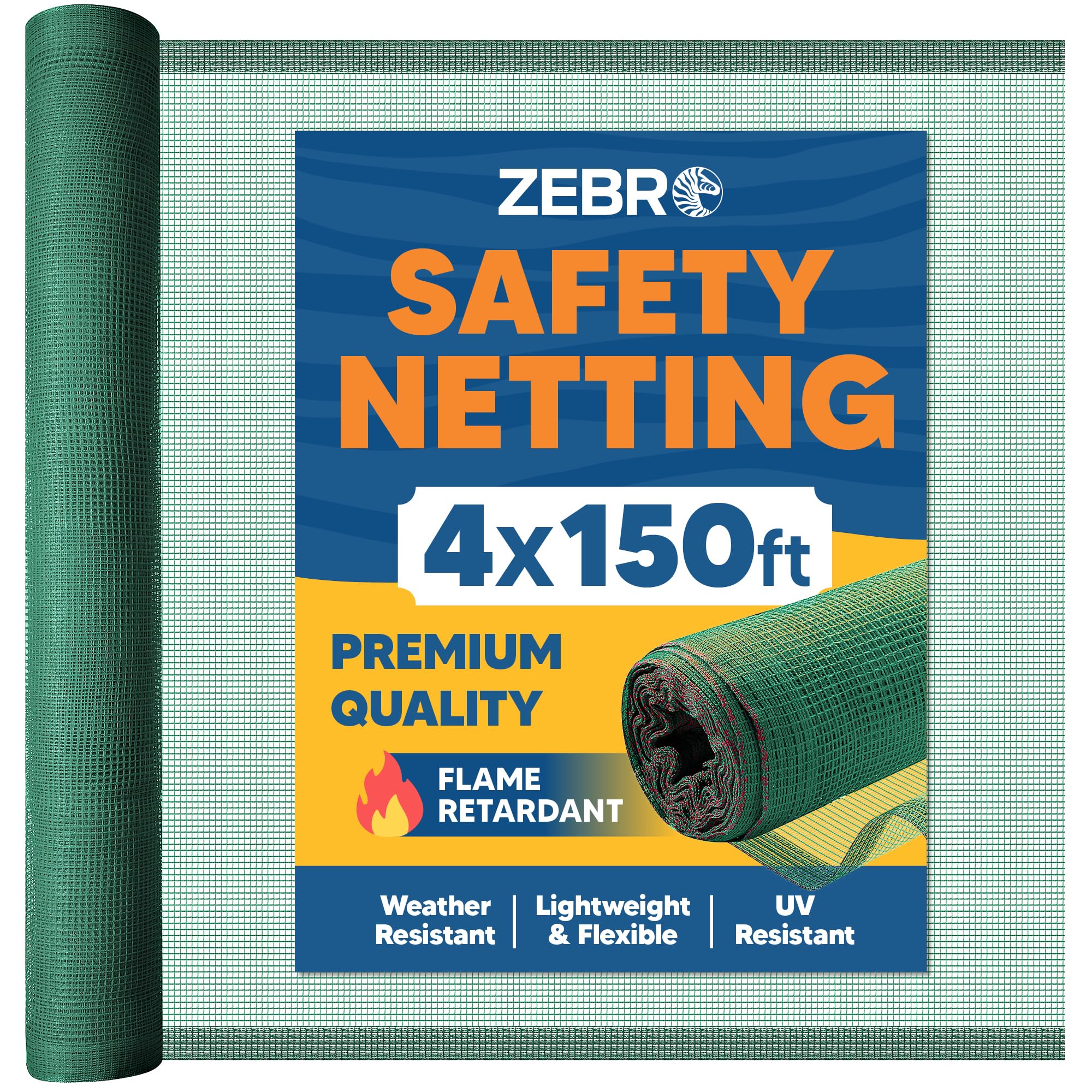 ZEBRO Fire Retardant Debris Safety Netting - scaffolding and accessories | Mubboo