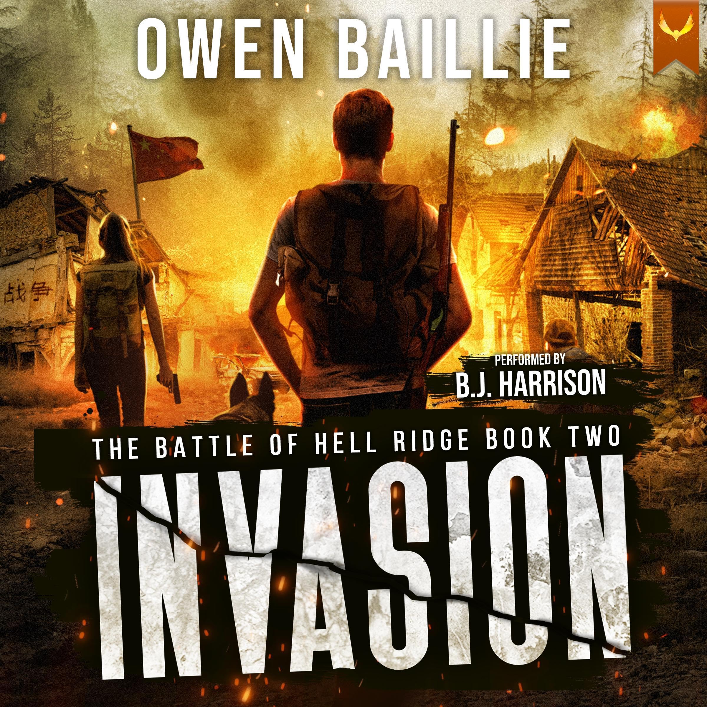 Cover art for Invasion: The Battle of Hell Ridge, Book 2