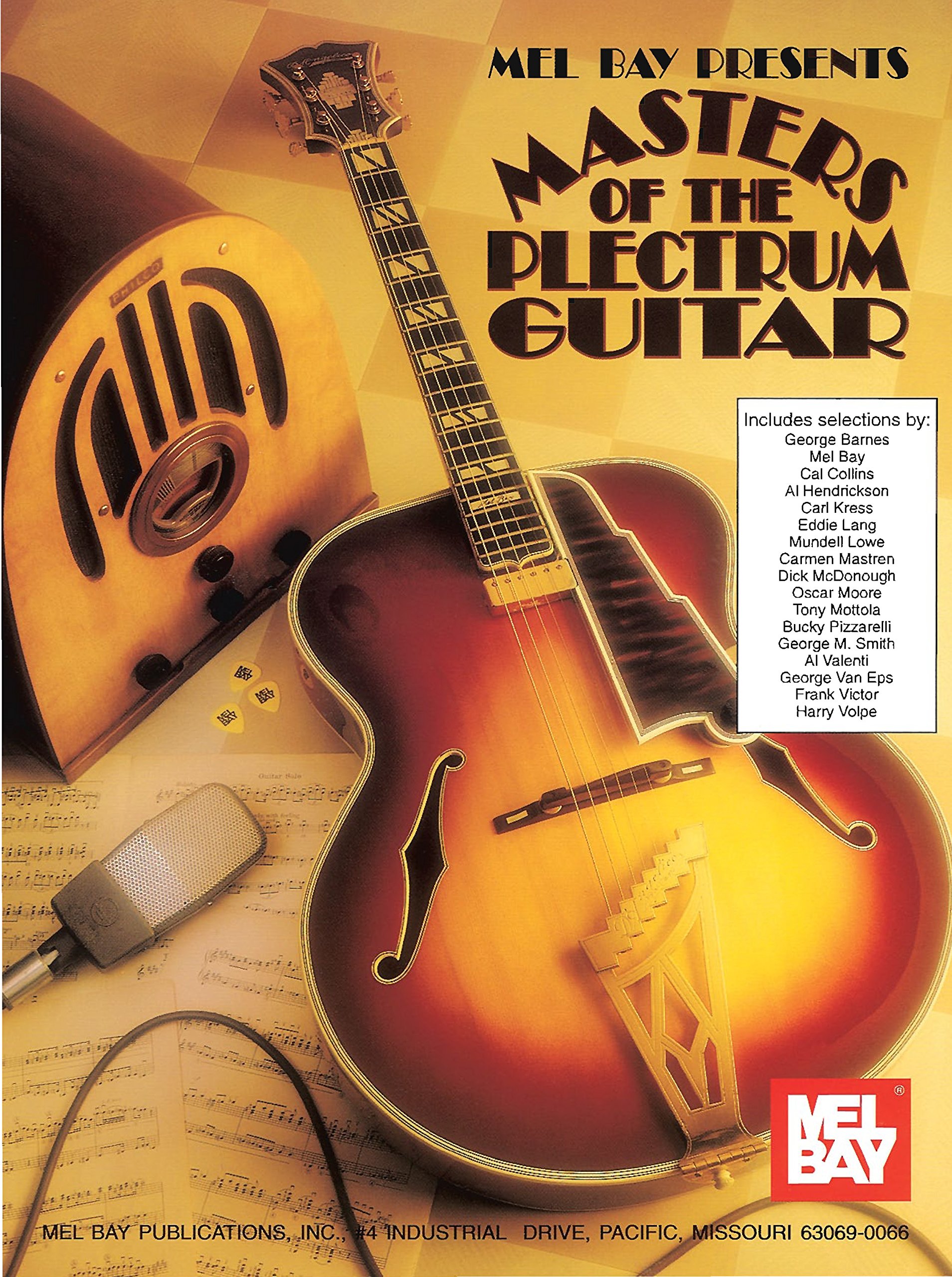 Masters of the Plectrum Guitar recueil historique de guitare solo